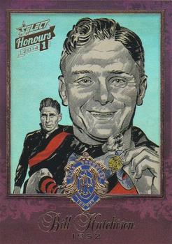 2014 Select AFL Honours Series 1 - Brownlow Sketches #BSK11 Bill Hutchison Front